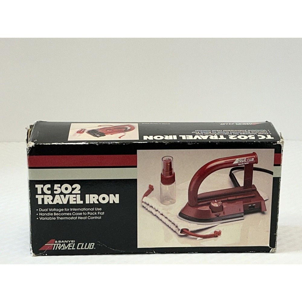 Sanyei Travel‎ Club Travel iron model PC-50: 120/240 V